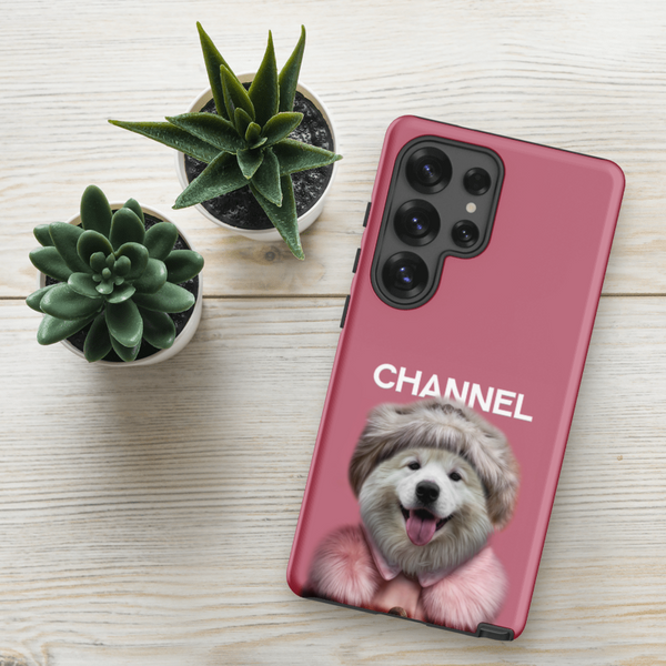 Custom Pet Samsung Case – Chanel Pet Theme Art