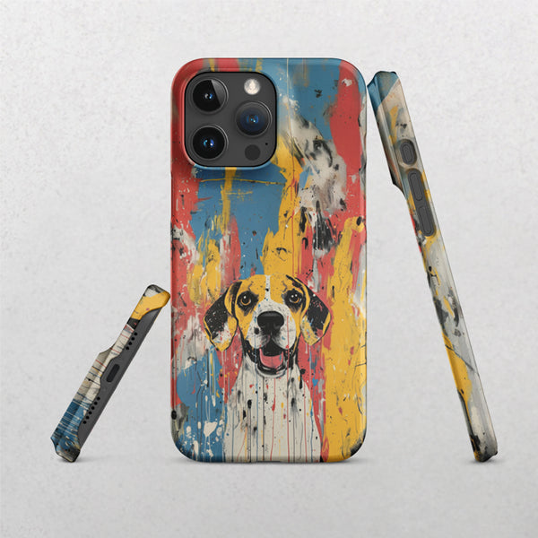 Custom Pet iPhone Case – Abstract Art