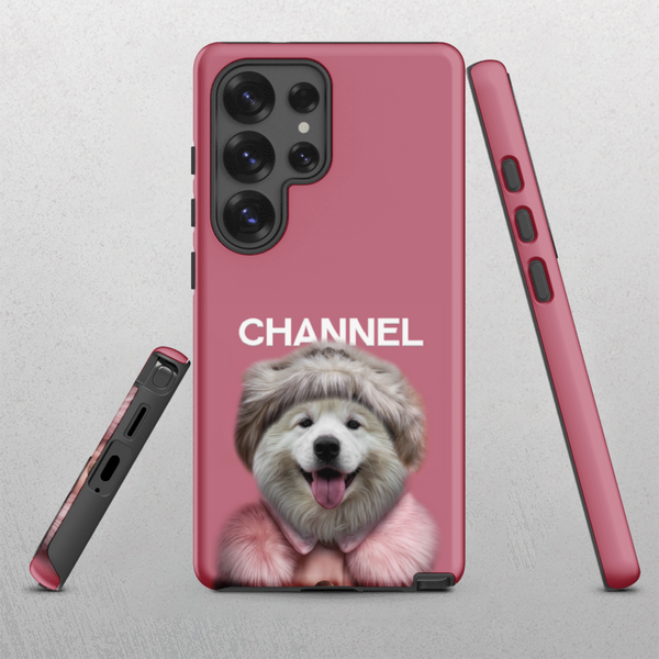 Custom Pet Samsung Case – Chanel Pet Theme Art