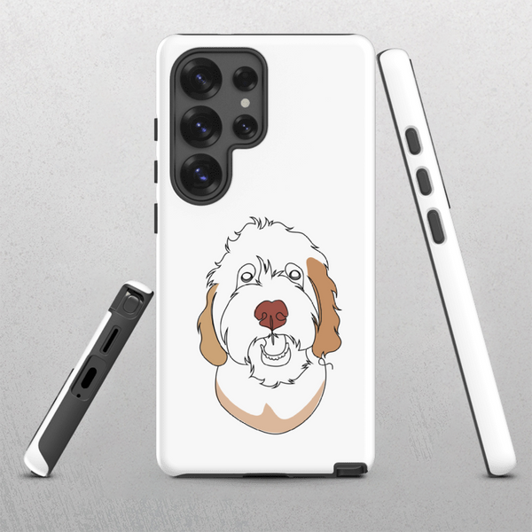 Custom Pet Samsung Case – Pet Color Line art