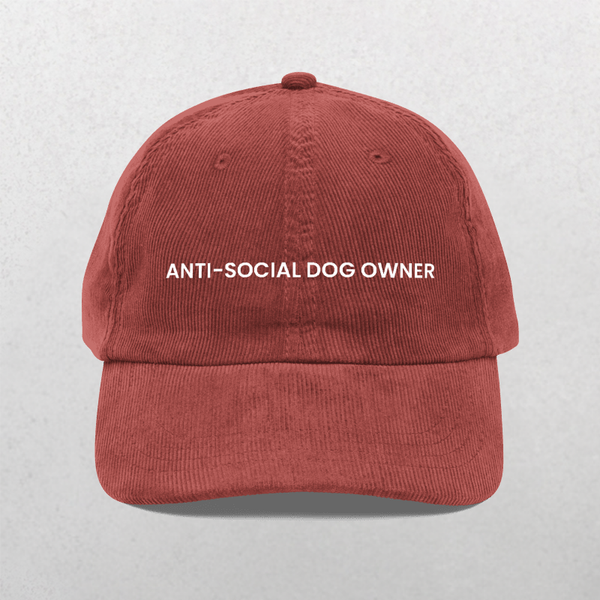 Chord Vintage Cap - Anti Social Dog Owner