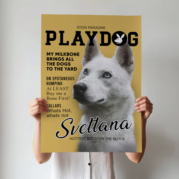 Custom Pet Magazine Covers