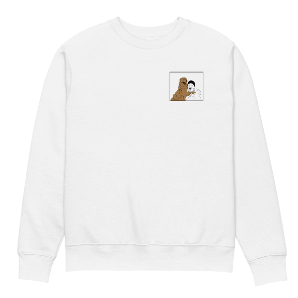 Embroidered Pet Portrait Organic Sweatshirt